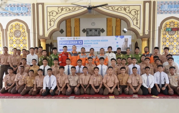 Peringati BK3N 2025, PIM Dorong Kesadaran Kesehatan dan Keselamatan hingga ke Pesantren